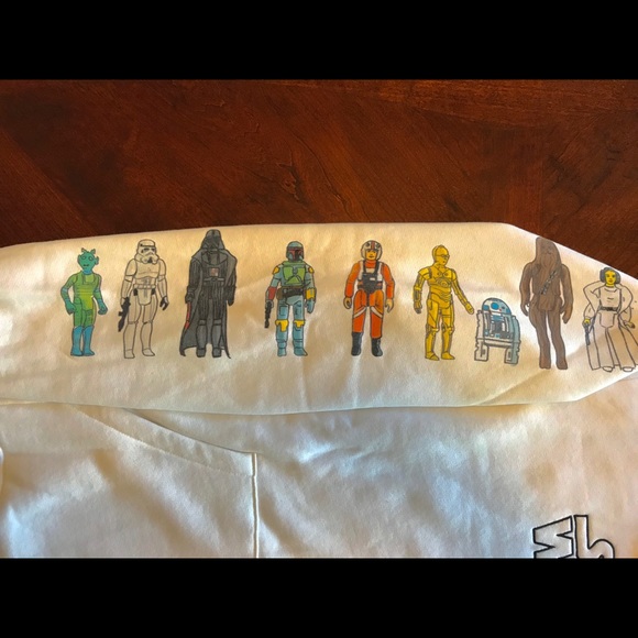 STAR WARS Hooded Sweatshirt XS, S, M,L, XL,XXL NWT - Picture 4 of 7